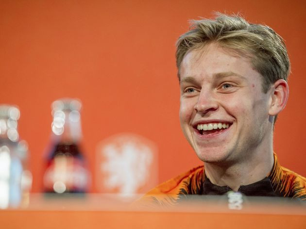 Tiền vệ Frenkie De Jong của Ajax.