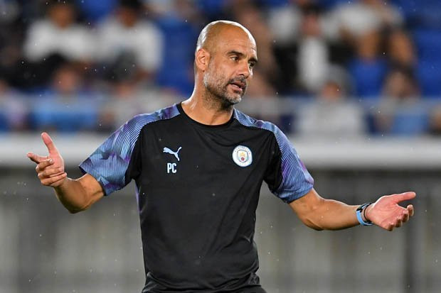 HLV Pep Guardiola lo lắng về nhân sự trước thềm Community Shield 2019.