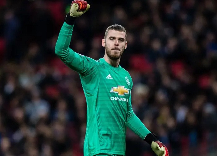 David de Gea khiến các chân sút của Tottenham nản lòng.