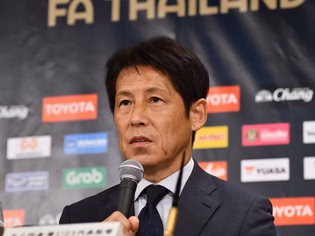 HLV Akira Nishino của đội tuyển Thái Lan.