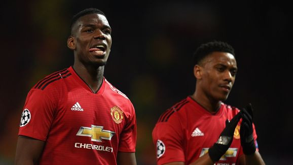 Pogba và Martial sẽ vắng mặt ở trận đấu với West Ham vì chấn thương.