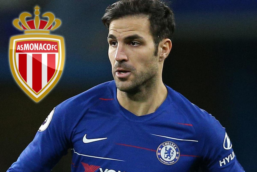 Cesc Fabregas trên đường gia nhập AS Monaco.