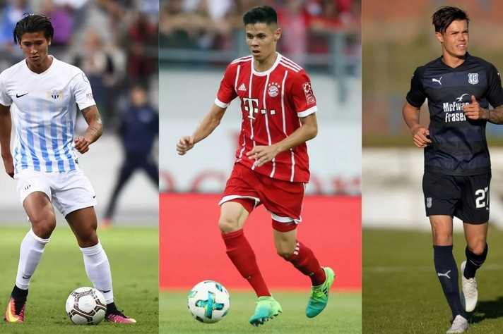 Michael Kempter, Jesse Curran và Amin Nazari.