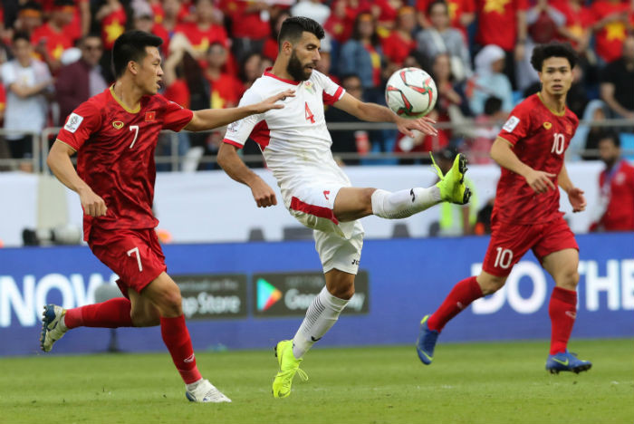ĐT Jordan đã bị loại ở vòng 1/8 Asian Cup 2019 bởi ĐT Việt Nam.
