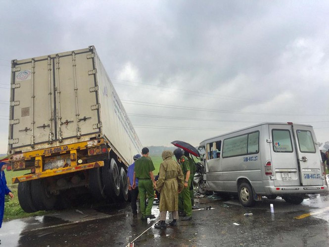 Hiện trường vụ tai nạn