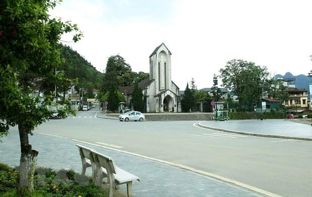 Sa Pa rét nhất với 8,3 độ C. (Ảnh: Quốc Khánh/TTXVN) 