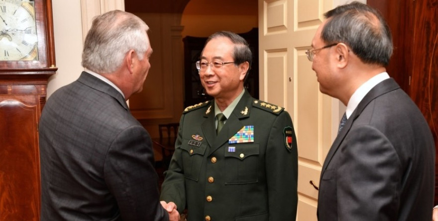 Đối thoại Mỹ- Trung đồng thuận về chống khủng bố nhưng vẫn bất đồng về vấn đề Triều Tiên. Ảnh: Reuters