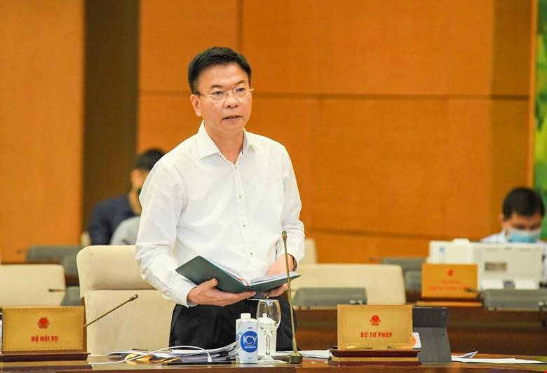 Bộ trưởng Bộ Tư pháp Lê Thành Long