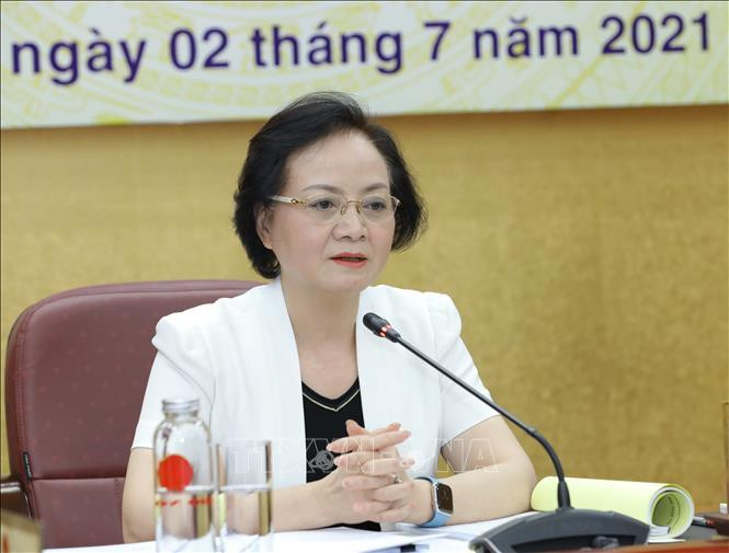 Bộ trưởng Bộ Nội vụ Phạm Thị Thanh Trà 