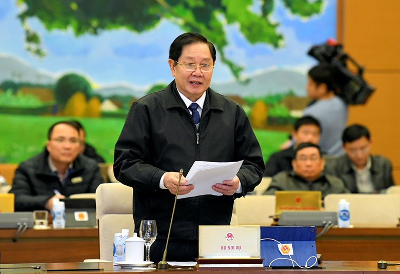 Bộ trưởng Bộ Nội vụ Lê Vĩnh Tân