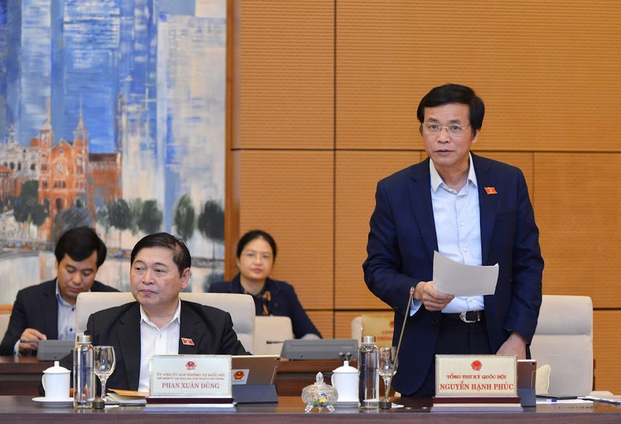 Tổng thư ký Quốc hội Nguyễn Hạnh Phúc