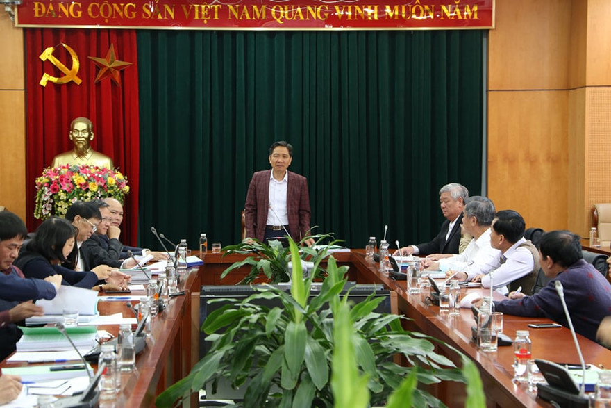 Thứ trưởng Bộ Nội vụ Trần Anh Tuấn đề nghị các tỉnh rà soát các số liệu đảm bảo thống nhất, chính xác