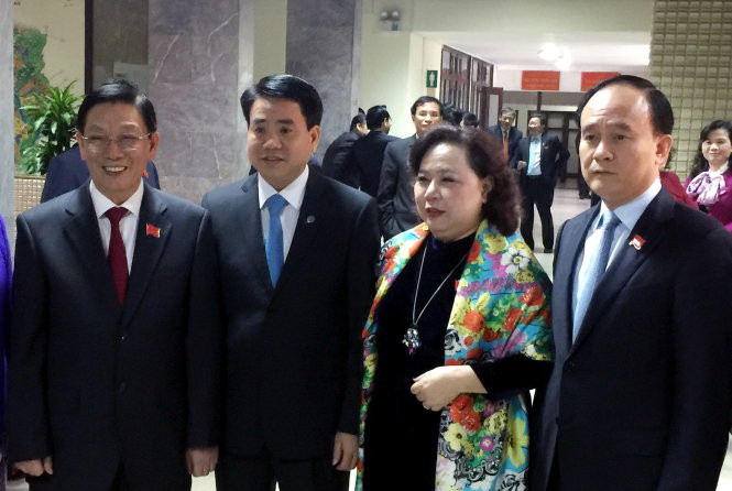 HĐND thành phố Hà Nội họp bất thường kiện toàn bộ máy nhân sự (Ảnh IT)