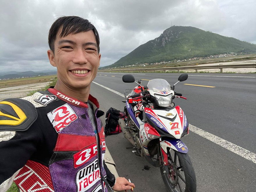 Tô Hà Đông Nghi chia sẻ chiến tích chạy xuyên Việt với tốc độ "đáng kinh ngạc" trên trang cá nhân.