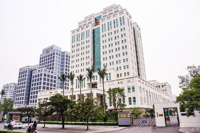 Trụ sở Bộ Tài nguyên và Môi trường.