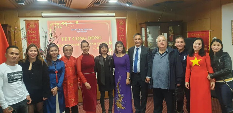Cộng đồng người Việt tại Israel vui đón Tết Canh Tý 2020.