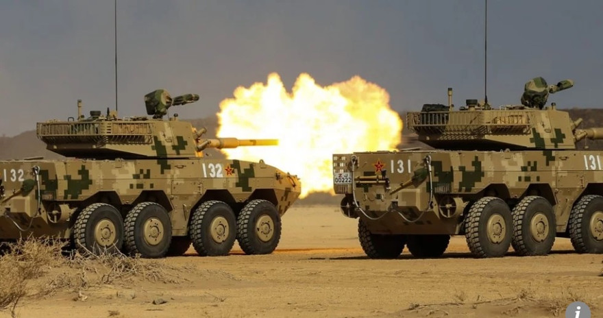 Pháo chống tăng bánh lốp ST1 8x8 là loại vũ khí chủ chốt mà Trung Quốc thiết kế và chế tạo để bán cho châu Phi.