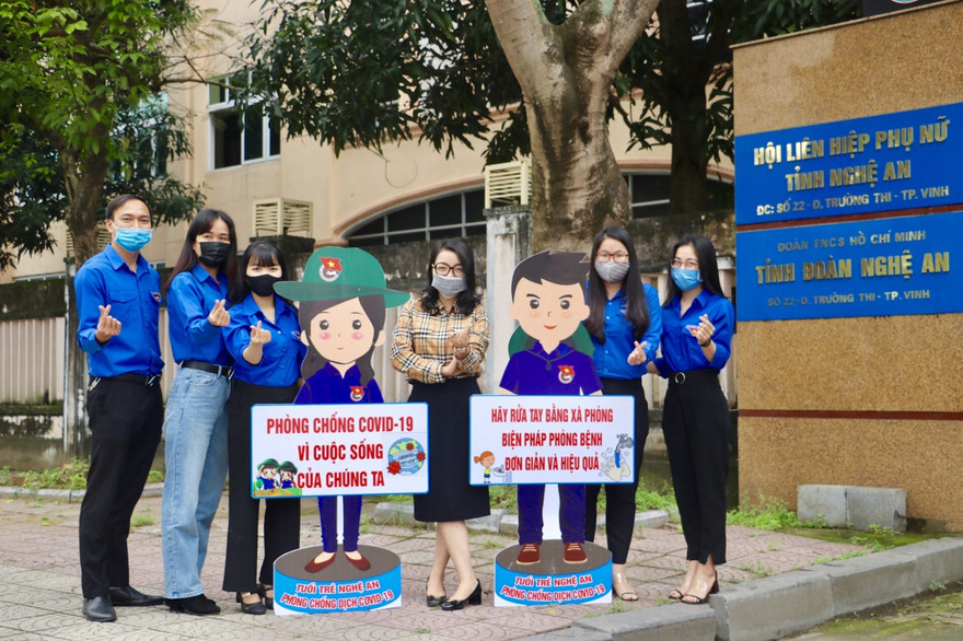 Nghệ An thiết kế Chibi ngộ nghĩnh, ấn tượng để tuyên truyền bằng trực quan sinh động về dịch Covid -19