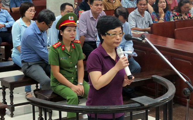 Bị cáo Châu Thị Thu Nga