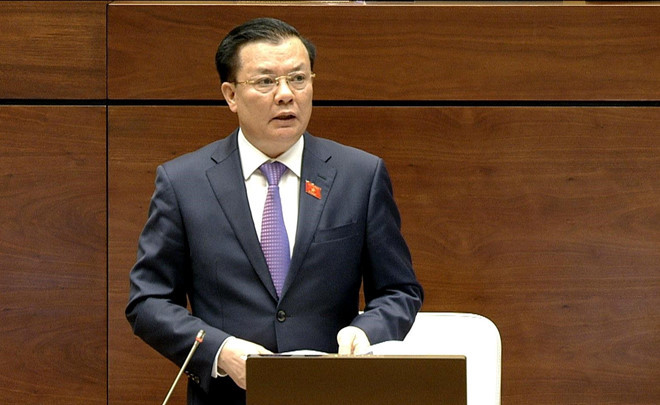 Bộ trưởng Tài chính Đinh Tiến Dũng. Ảnh: Zing