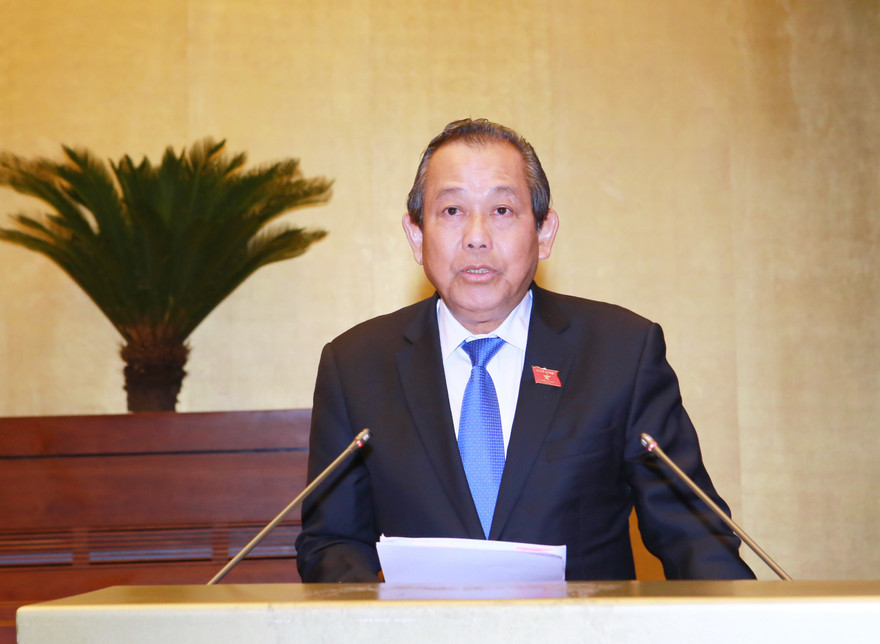 Phó Thủ tướng Trương Hòa Bình. Ảnh Như Ý