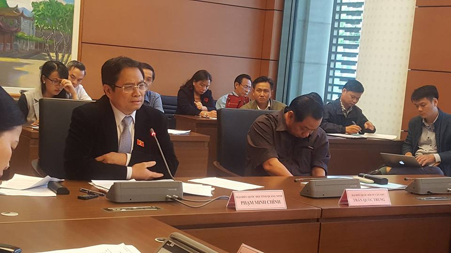 Trưởng Ban tổ chức Trung ương Phạm Minh Chính