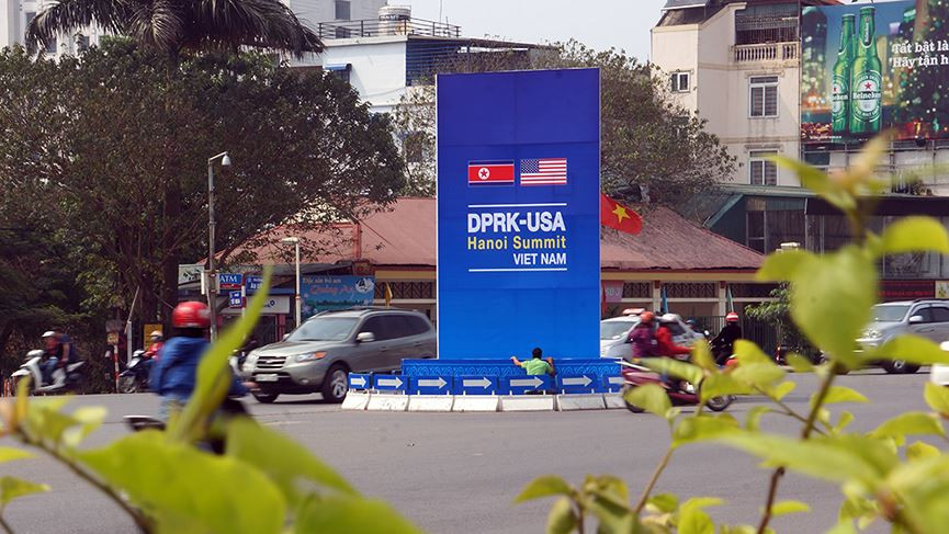 Hà Nội chuẩn bị chu đáo cho Hội nghị Thượng đỉnh Mỹ - Triều. Ảnh TP