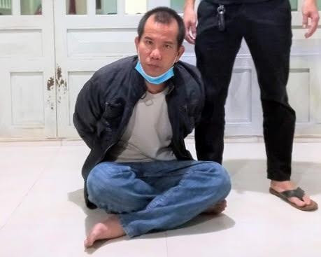 Đối tượng Lan bị bắt giữ