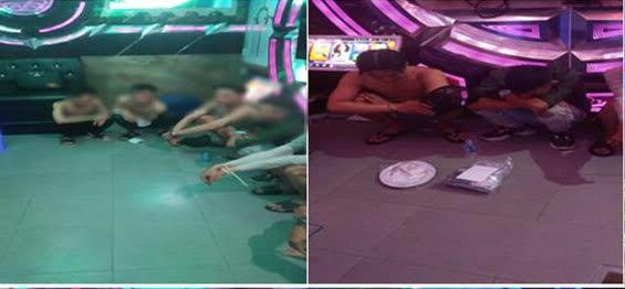 Bất chấp 'lệnh cấm', 55 dân chơi vẫn tổ chức bay lắc trong quán Karaoke 