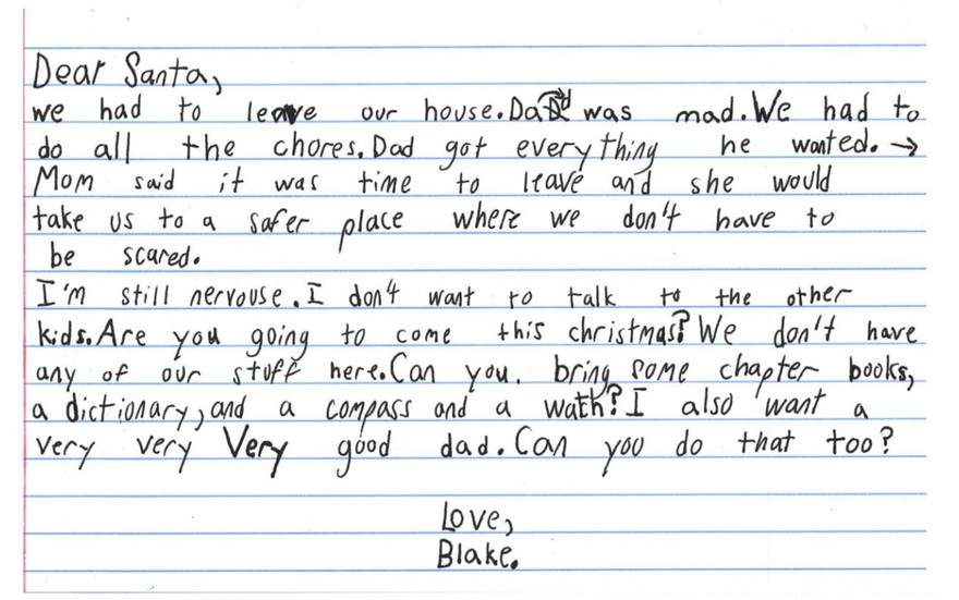 Bức thư gây xúc động lòng người của cậu bé 7 tuổi.