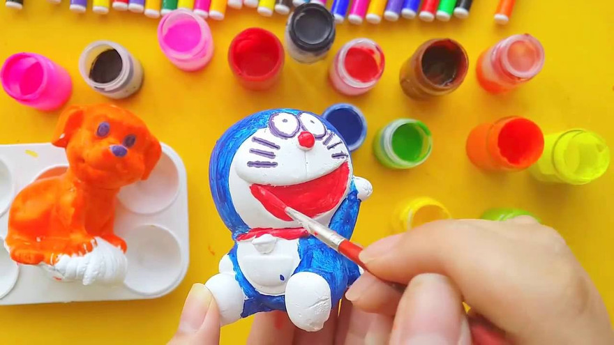 Trẻ dễ nhiễm độc chì từ màu vẽ, tô tượng