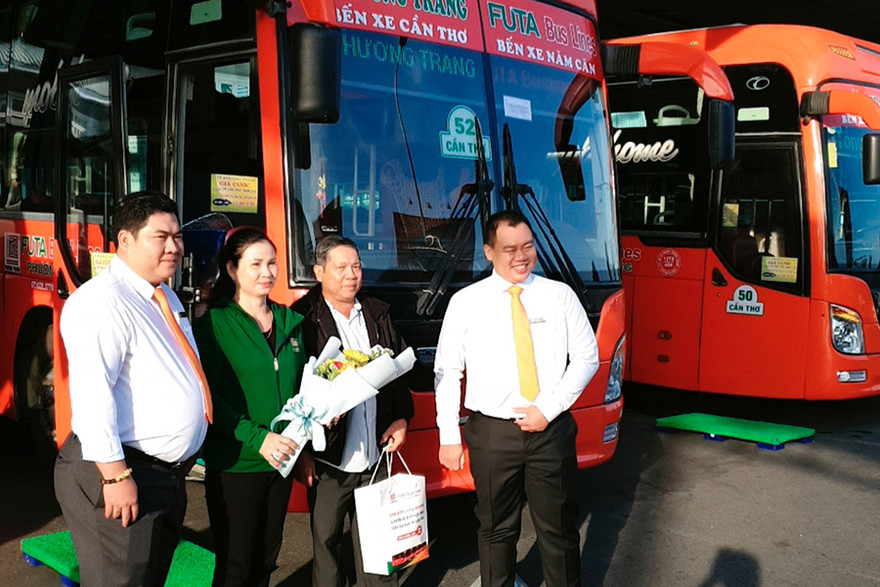 Phương Trang tiếp tục đưa vào khai thác 2 tuyến xe khách mới kết nối với Cần Thơ.