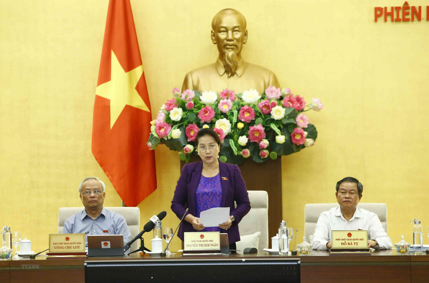 Phiên họp thứ 37 của Ủy ban Thường vụ Quốc hội được diễn ra từ ngày 9 – 21/9