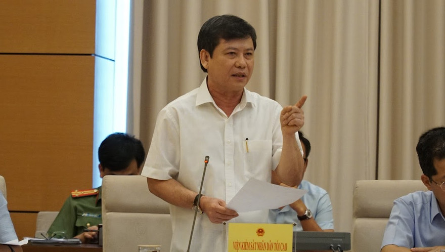 Viện trưởng VKSND Tối cao Lê Minh Trí 