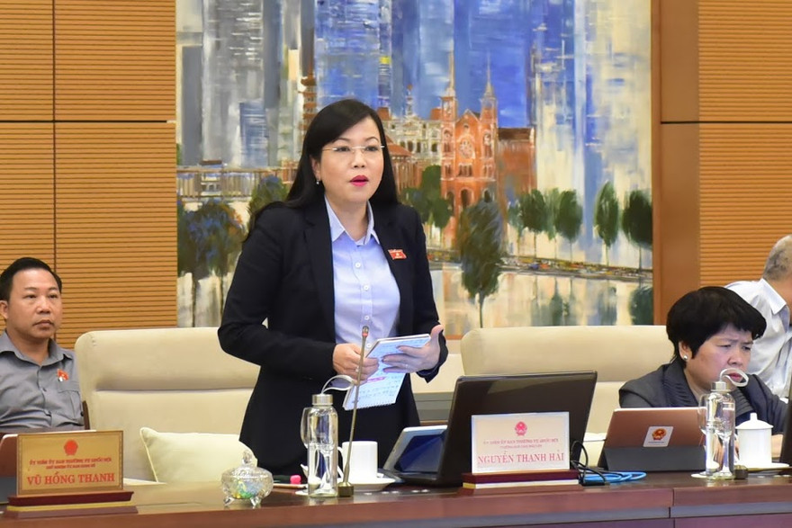 Trưởng ban Dân nguyện Nguyễn Thanh Hải. Ảnh Như Ý