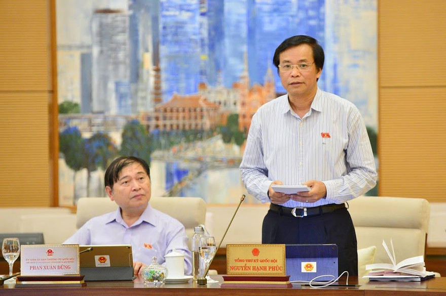 Tổng Thư ký Quốc hội Nguyễn Hạnh Phúc