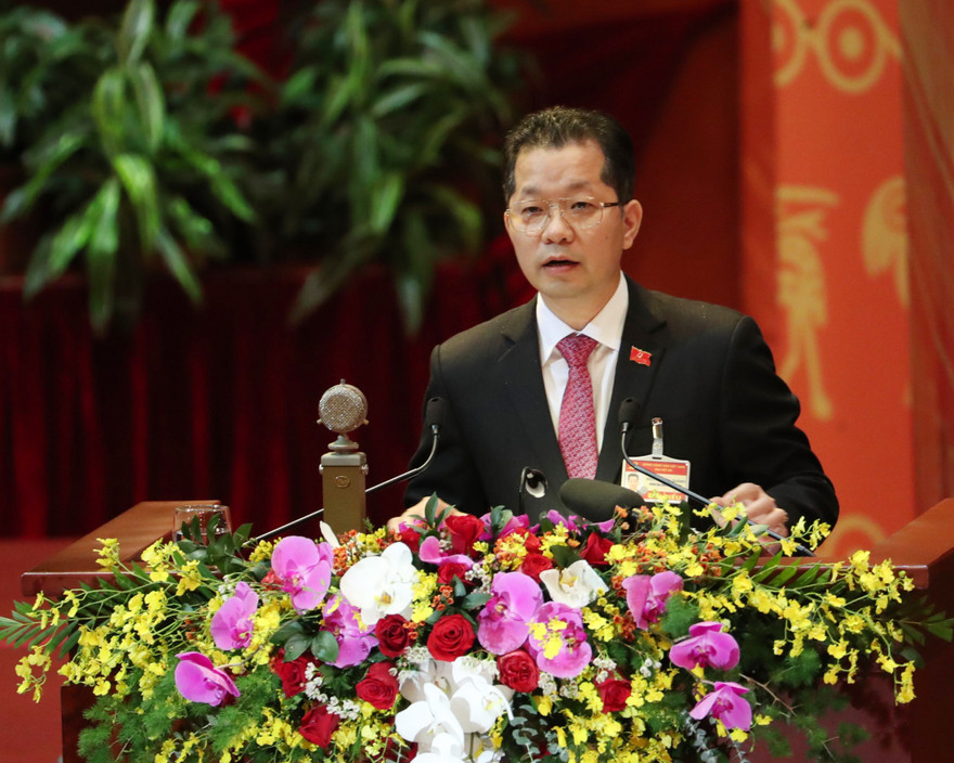 Bí thư thành ủy Đà Nẵng Nguyễn Văn Quảng. ẢNH NHƯ Ý