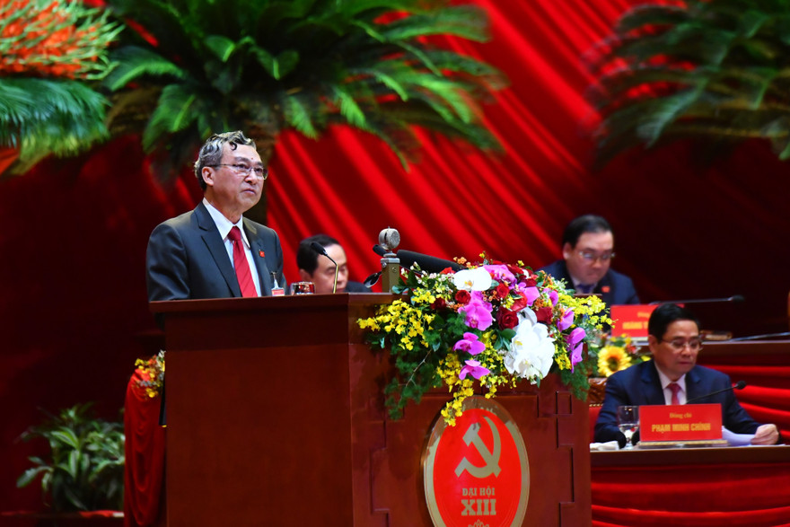 Phó Chủ nhiệm Ủy ban Kiểm tra Trung ương Mai Trực. Ảnh: Như Ý