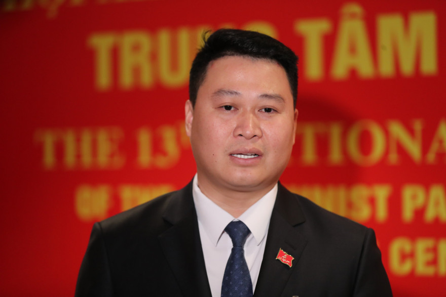 Anh Hà Đức Minh, Bí thư Tỉnh đoàn Lào Cai. Ảnh: Như Ý