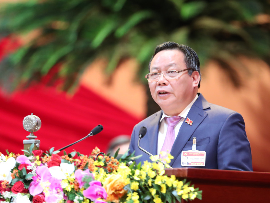 Phó Bí thư Thành ủy Hà Nội Nguyễn Văn Phong. Ảnh Như Ý