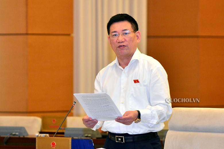 Tổng Kiểm toán nhà nước Hồ Đức Phớc. Ảnh QH