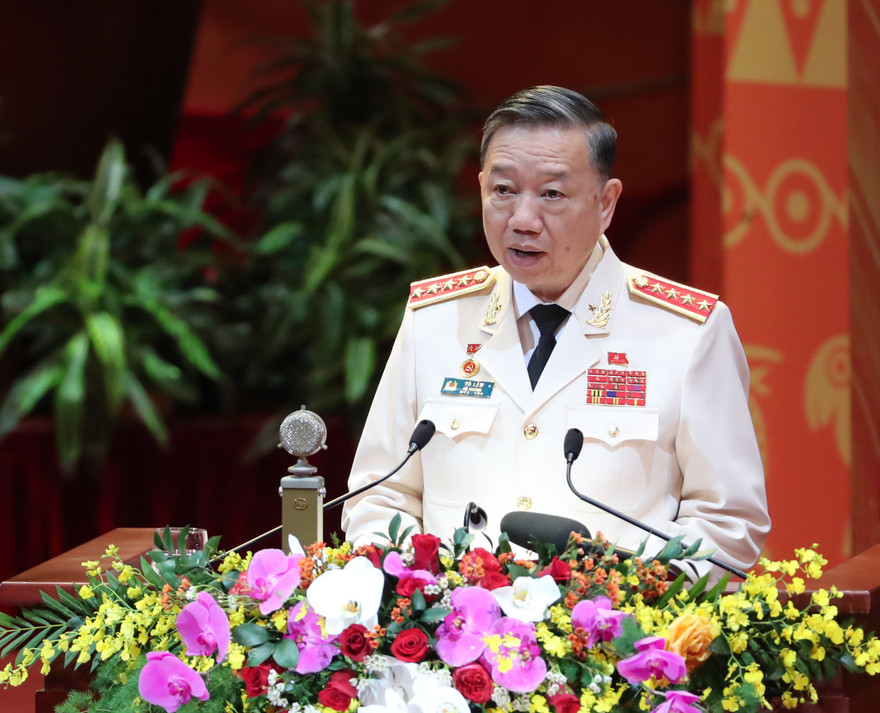 Đại tướng Tô Lâm, Bộ trưởng Bộ Công an. Ảnh: Như Ý