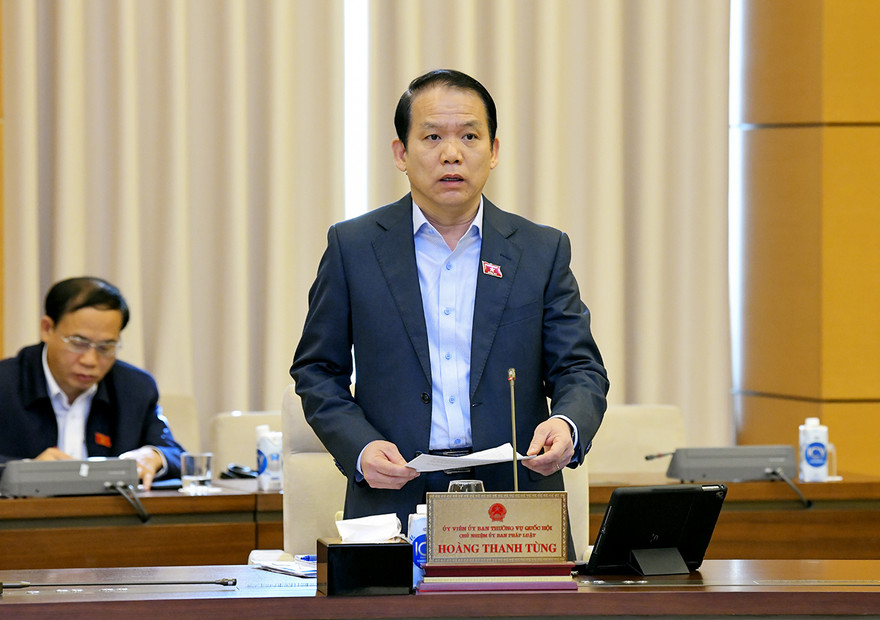 Chủ nhiệm Ủy ban Pháp luật Hoàng Thanh Tùng 