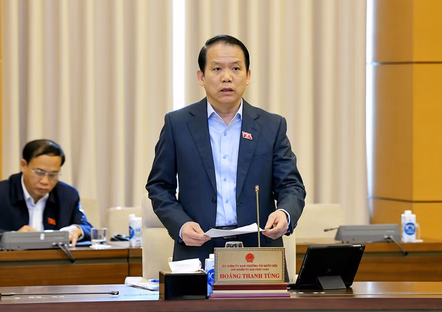 Chủ nhiệm Ủy ban Pháp luật Hoàng Thanh Tùng 