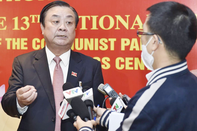 Thứ trưởng Bộ Nông nghiệp và Phát triển Nông thôn Lê Minh Hoan