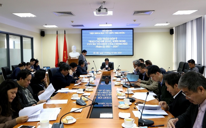 Chuyên gia đề xuất bộ máy Chính phủ nên có từ 1 – 2 Phó Thủ tướng, 20 Bộ trưởng