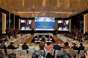 Các đại biểu dự Hội nghị nữ Nghị sỹ trong khuôn khổ APPF-26