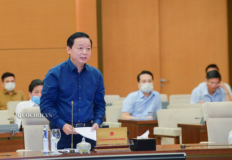 Bộ trưởng Bộ TN&MT Trần Hồng Hà