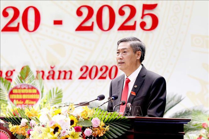 Ông Nguyễn Hữu Đông, Ủy viên dự khuyết Ban Chấp hành Trung ương Đảng, Bí thư tỉnh ủy khóa XIV được tín nhiệm bầu giữ chức Bí thư tỉnh ủy khóa XV, nhiệm kỳ 2020-2025.