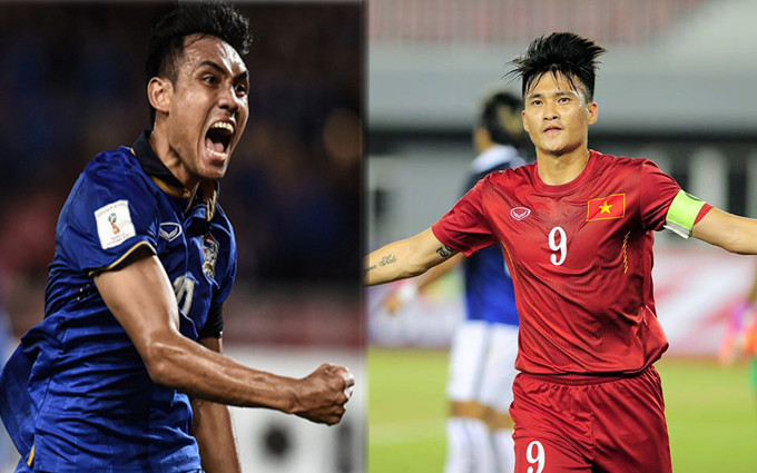 Dangda và Công Vinh hướng tới danh hiệu Vua phá lưới AFF Cup 2016.